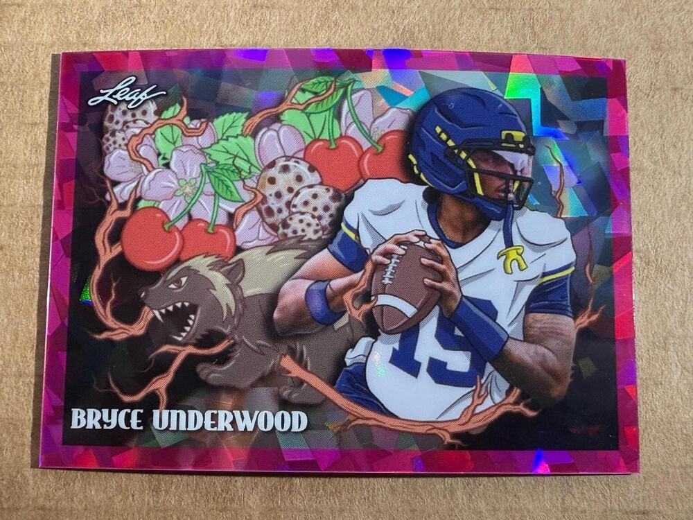Bryce Underwood 2026 Leaf Roots Run Deep #2 Michigan /10
